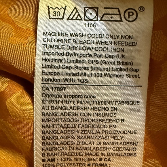 Leopard Print Mustard Button-Up Blouse - Picture 9 of 11